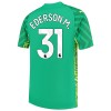 Maillot de Gardien Manchester City Ederson Domicile 2023-24 Pour Homme